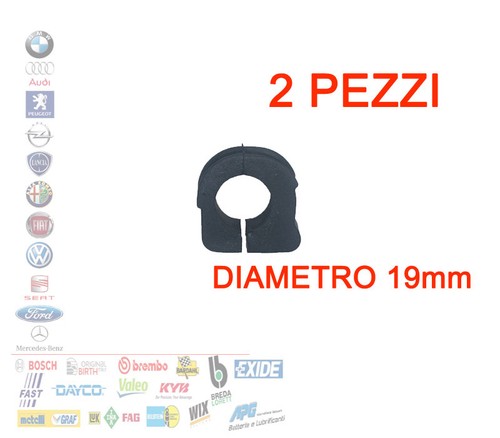 2pz gommini boccole mm - boccole, 19