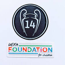 Set patch UEFA Champions League 2021/22 Real Madrid Fondazione UEFA per bambini