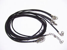 5pz collana girocollo 2mm filo