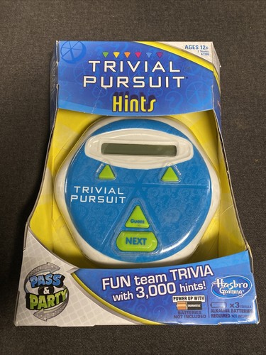 Trivial pursuit hints - trivial,