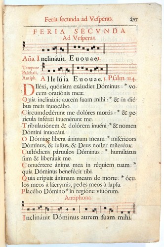 Stampa antica antifonario - antica,
