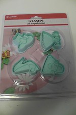 4 STAMPI ESPULSIONE RAGAZZA