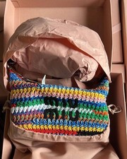 miu miu crochet tote bag
