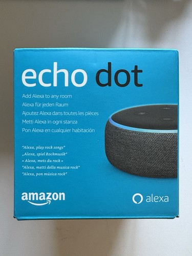Echo dot nero - nero, nuovo