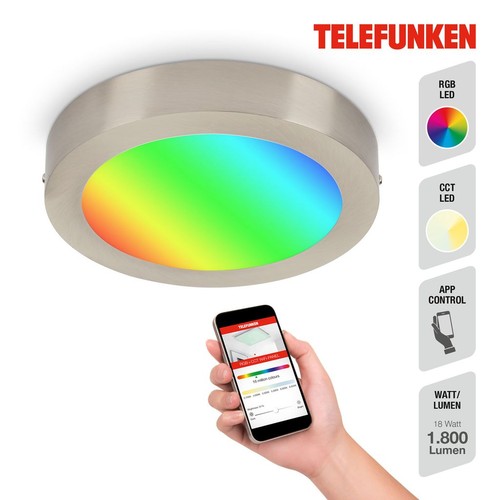 Plafoniera led smart - led, wifi