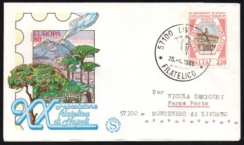 Fdc filagrano 1980 - fdc,