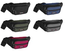 MARSUPIO DA UOMO DONNA MULTITASCHE 6 SCOMPARTI SPORT LAVORO VIAGGI VITA TRACOLLA