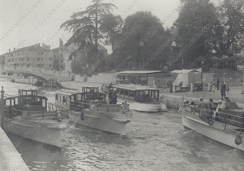 Venezia primi motoscafi acnil - venezia,