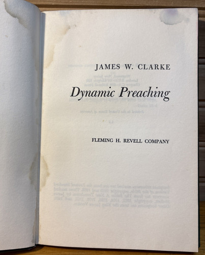 Dynamic preaching james - dynamic,