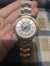 OROLOGIO MASERATI Uomo AUTOMATICO Circuito Acciaio White Dial Rosa R8823127001