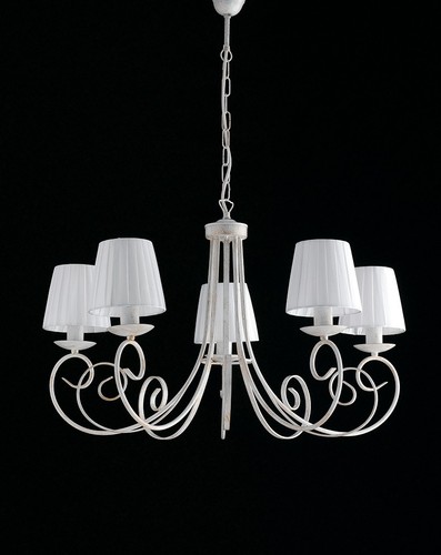 Lampadario luci shabby - 5,