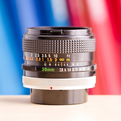 Canon 28mm 8 s c - fd, s.c