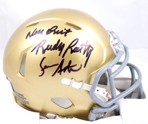 Mini casco rudy ruettiger sean - rudy,