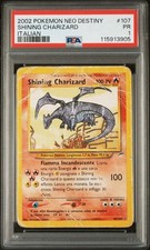 Pokemon shining charizard Psa Ita