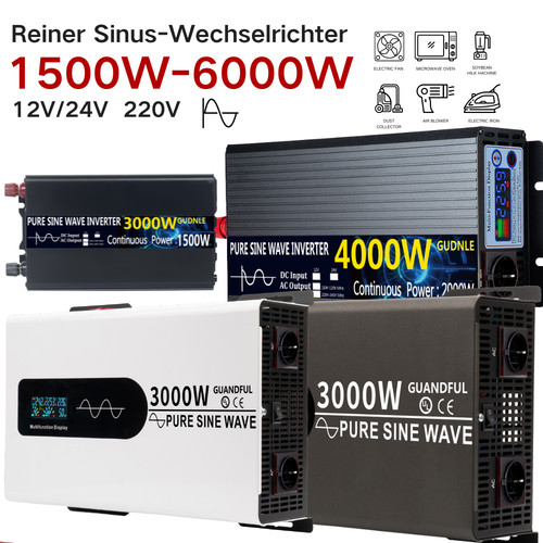 3000w 6000w 12v - 24v, 220v