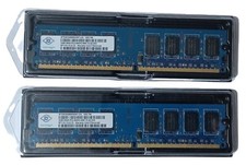 MEMORIE RAM NANYA 4 GB (2 x 2 GB) DDR2 800 MHz - 1,8 V - DIMM SDRAM PC2 DESKTOP