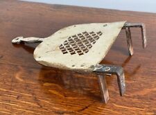 ANTICO PIATTO TOSTAPANE CASTAGNO PRIMI '800 OTTONE/FERRO 