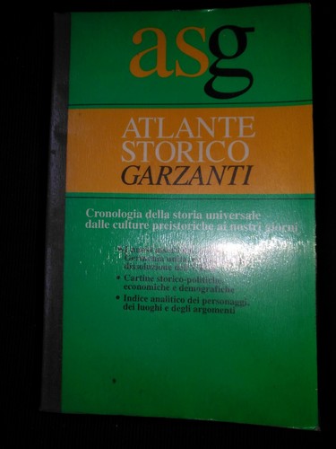 Atlante storico - atlante,