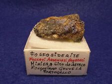 MINERALE" FOSFOSIDERITE " - (FOSFATI) - MINIERA SITO DO CAST ELO - PORTOGALLO.