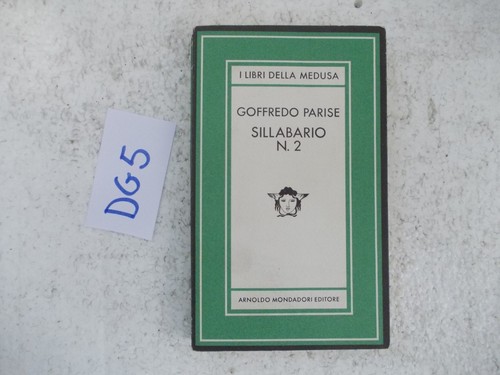 Goffredo parise sillabario - parise, n°