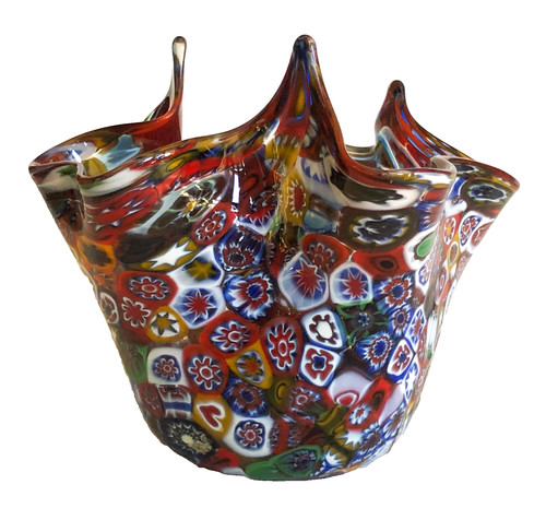 Fazzoletto millefiori vaso - fazzoletto,