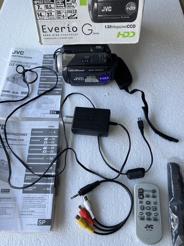 Jvc camcorder mg57u - jvc, gz-mg57u