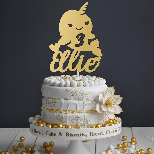 Cake topper squalo - squalo, bambino