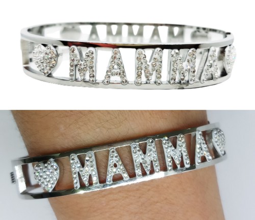 Bracciale acciaio inox - inox, con