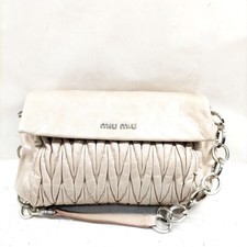Borsa a mano Miu Miu in pelle