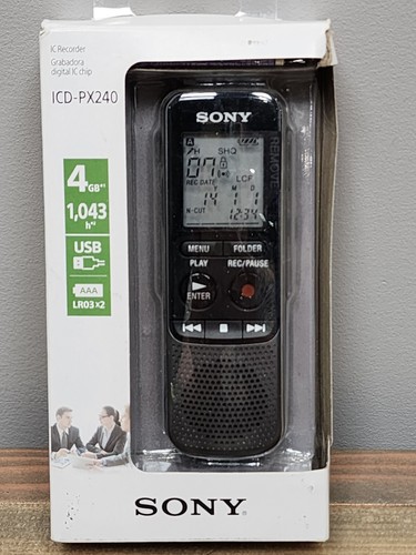 Sony icd px240 4gb - sony, icd-px240