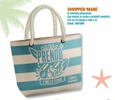 Borsa Grande Shopper Mare