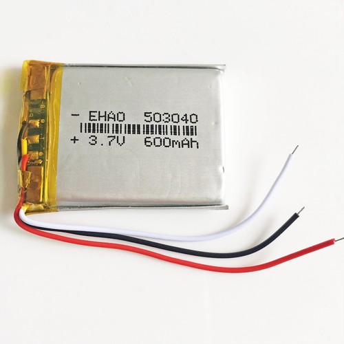 Batteria lipo 600mah - batteria, 3.7v