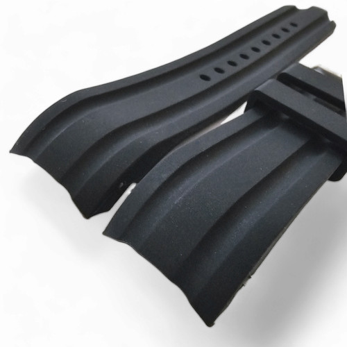 Curved end watch strap band - watch,