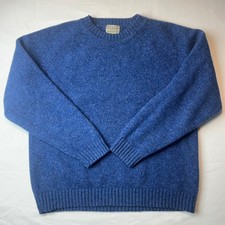 VTG LL Bean Mens Wool Crew