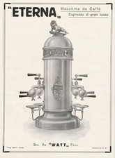 ADVERTISEMENT 1929 ESPRESSO