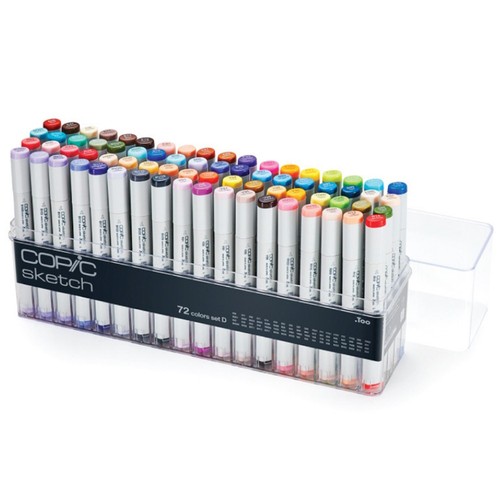 Copic sketch marker colori - 72,