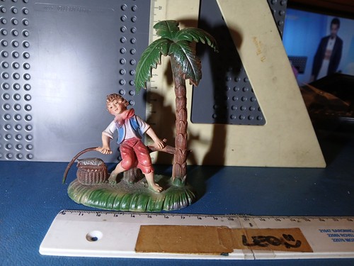 Personaggio presepe vintage - vintage,