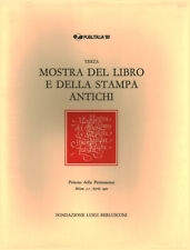 Terza mostra del libro e della stampa antichi - AA.VV. [1992]
