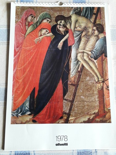 Calendari olivetti annate - calendari,