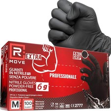 100 Guanti TG. M Nero
