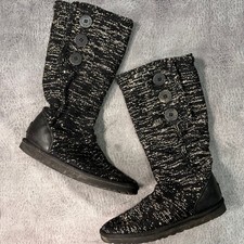 Ugg Mid Calf Knit Metallic