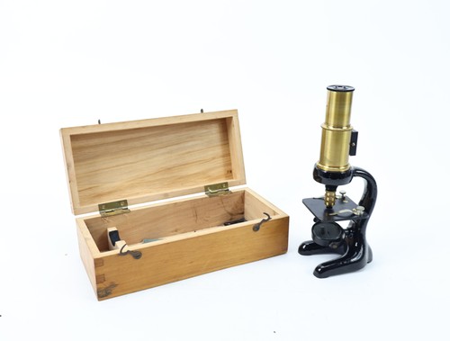 Microscopio ottone - in,