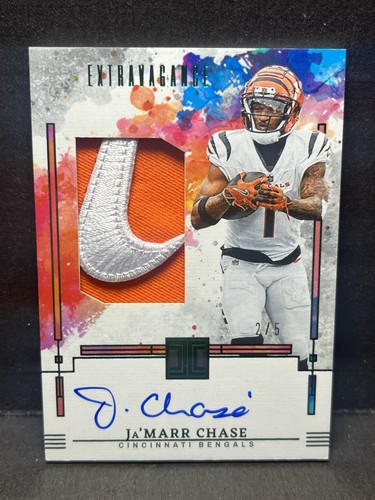 Marr chase auto patch - ja'marr, nike