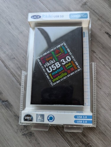 Lacie rikiki 500gb alluminio - rikiki,