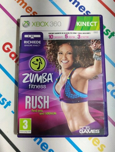 Zumba fitness rush xbox 360 - fitness,