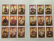 TOPPS MATCH ATTAX 2025-26 ALL-ACTION HERO COMPLETE SET - 18 SPECIAL CARDS