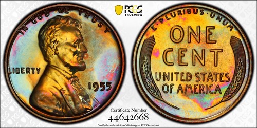 Pr66rb 1955 lincoln - pr66rb, 1c