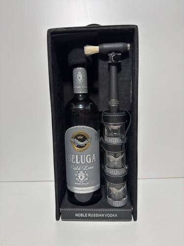 Vodka beluga gold line - vodka, leather
