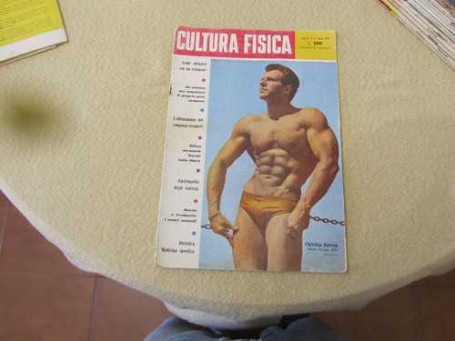Rivista cultura fisica - rivista, anno