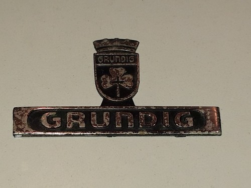 Emblema grundig da - "grundig",